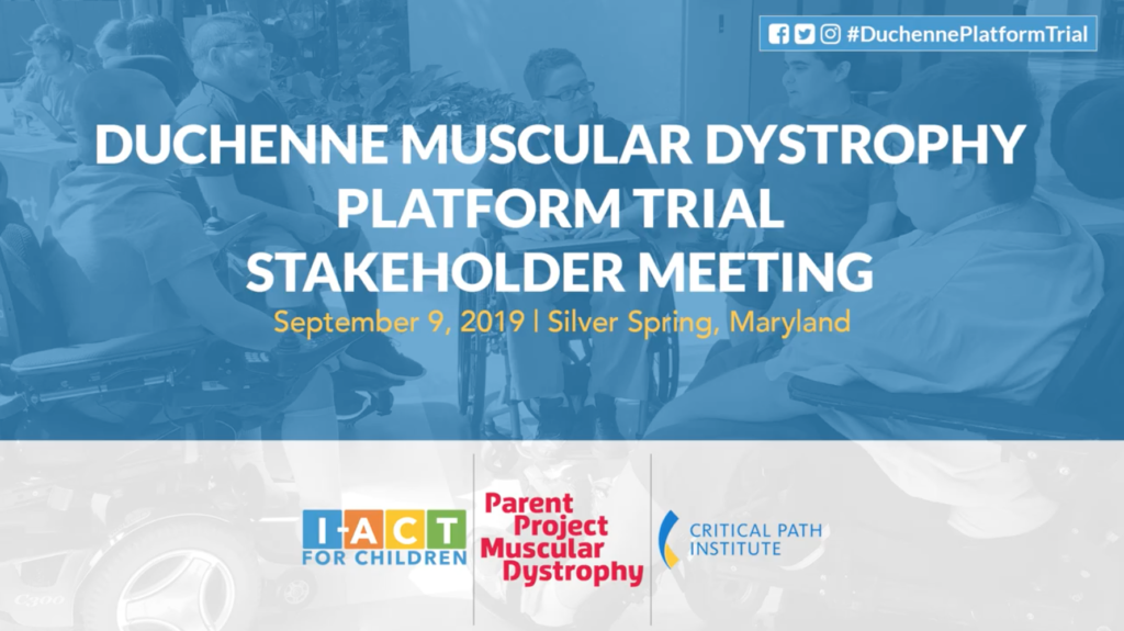 2019 Duchenne Platform Trial Stakeholder Meeting