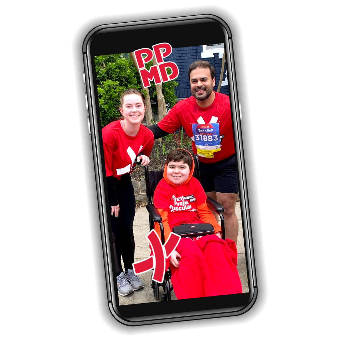 2022 Duchenne Action Month Sticker Example White